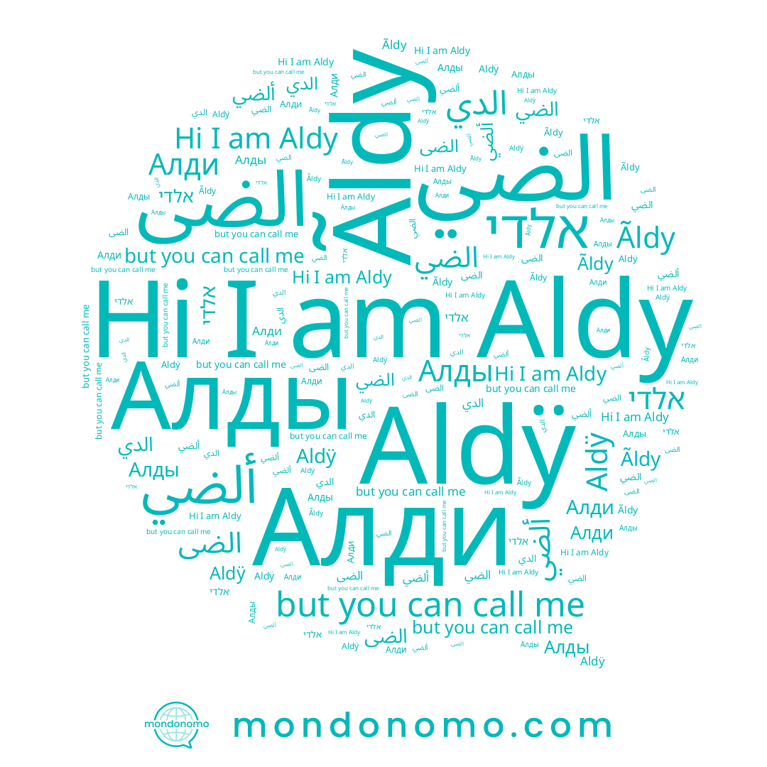 name الضي, name Алды, name אלדי, name Aldy, name الدي, name ألضي, name Aldÿ, name الضی, name Ãldy