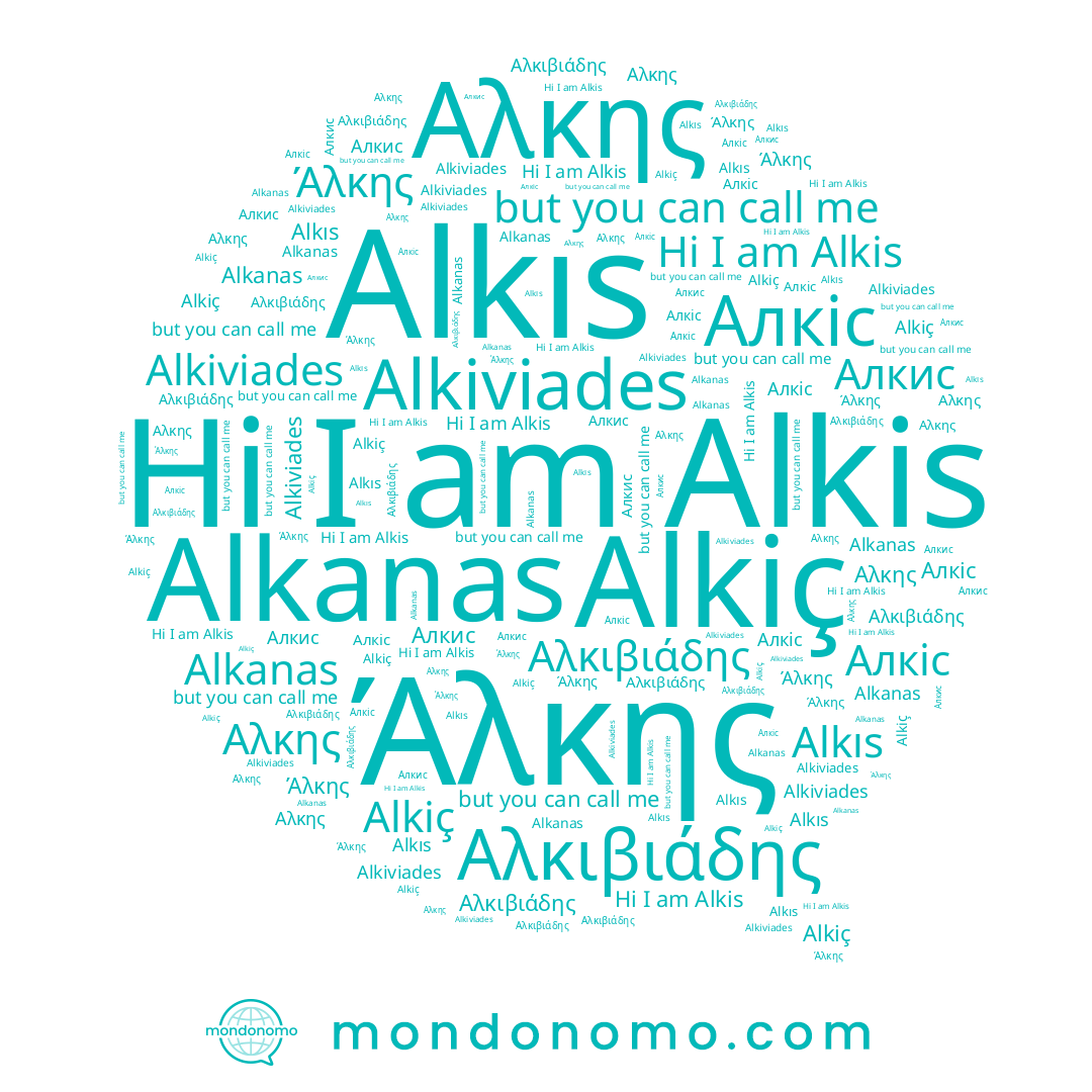 name Alkanas, name Алкис, name Αλκης, name Alkıs, name Alkiviades, name Αλκιβιάδης, name Άλκης, name Alkis, name Alkiç, name الكيس, name Алкіс