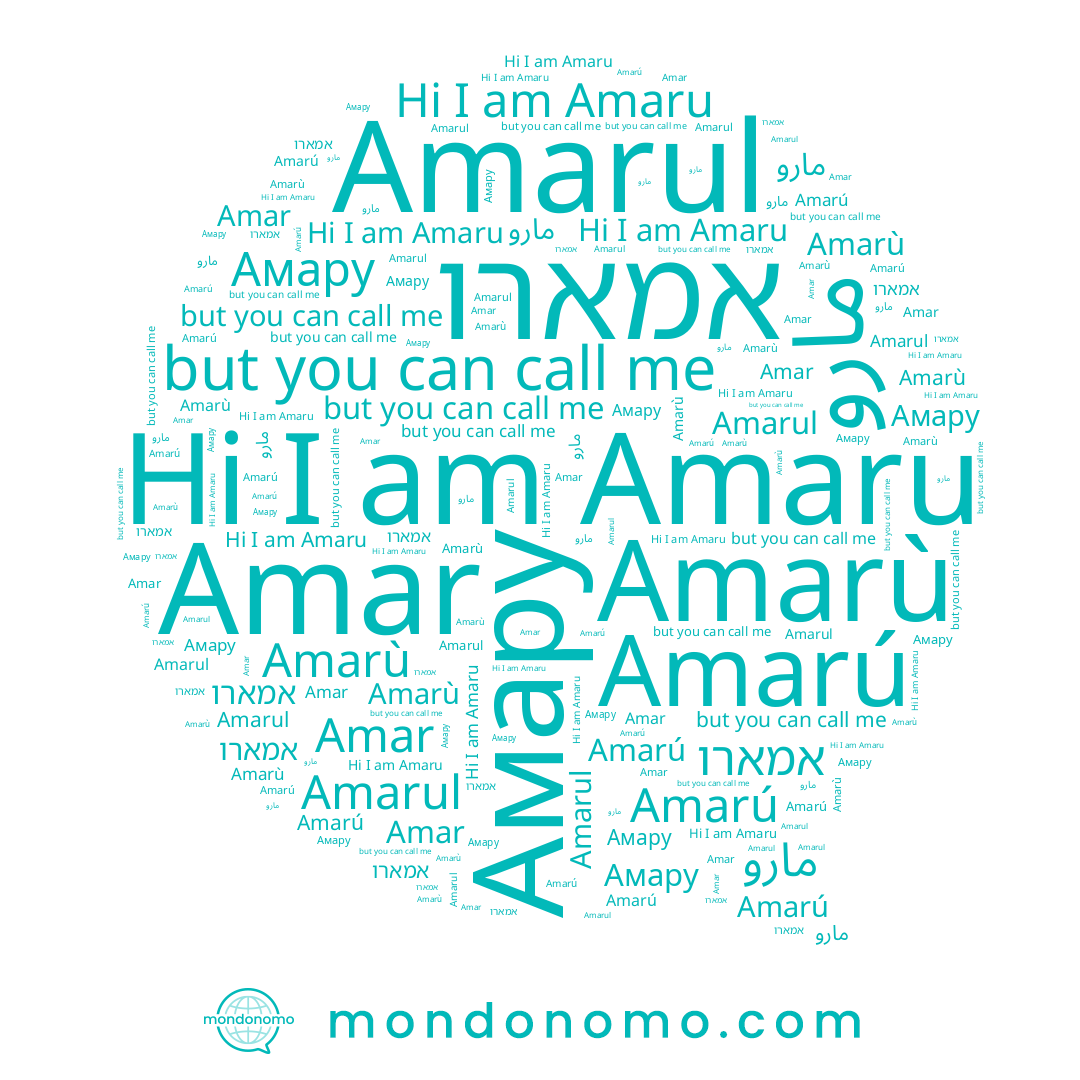 name אמארו, name Amarul, name Amarú, name Amaru, name Amar, name Amarù, name Амару
