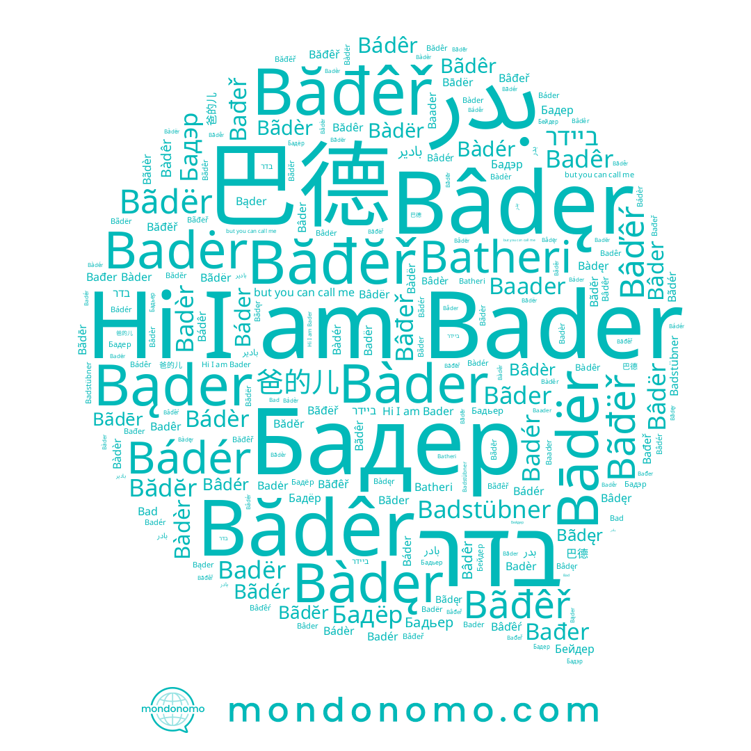 name Băđĕř, name Бадьер, name Bâdér, name Bãdĕr, name Bâdêr, name Badstübner, name Bad, name Bádêr, name Bąder, name Badèr, name Badér, name Bađeř, name Bãđêř, name Báder, name 巴德, name Badêr, name Bàder, name ביידר, name Bãdër, name Bâdèr, name Baader, name Bãdêr, name Бадёр, name Bâder, name Bàdér, name Bàdęr, name Bãdēr, name Bàdër, name Bădêr, name Badėr, name Bâdęr, name Bãdér, name Bader, name Bàdêr, name Bádèr, name Bâďêŕ, name Bâđeř, name Bádér, name Бадэр, name Badër, name بدر, name בדר, name Бадер, name Bādër, name Batheri, name Bãđëř, name Bãder, name Bãdęr, name Bãdèr, name Бейдер, name Bâdër, name Bàdèr, name Bađer, name Bădĕr, name Băđêř