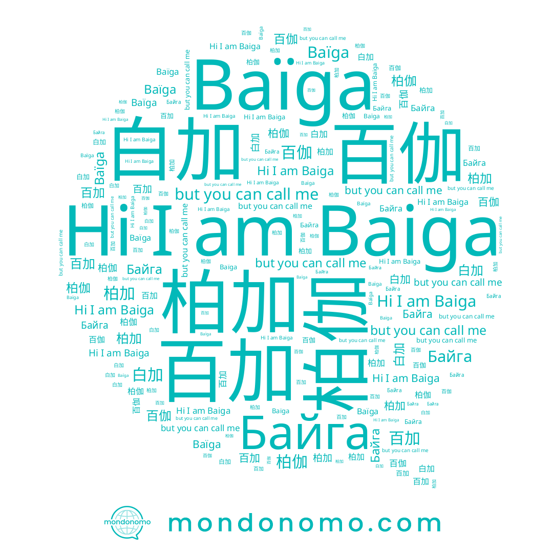 name 柏伽, name 百伽, name 百玍, name 百加, name 白加, name Baiga, name Baïga, name Байга, name 柏玍, name 柏加