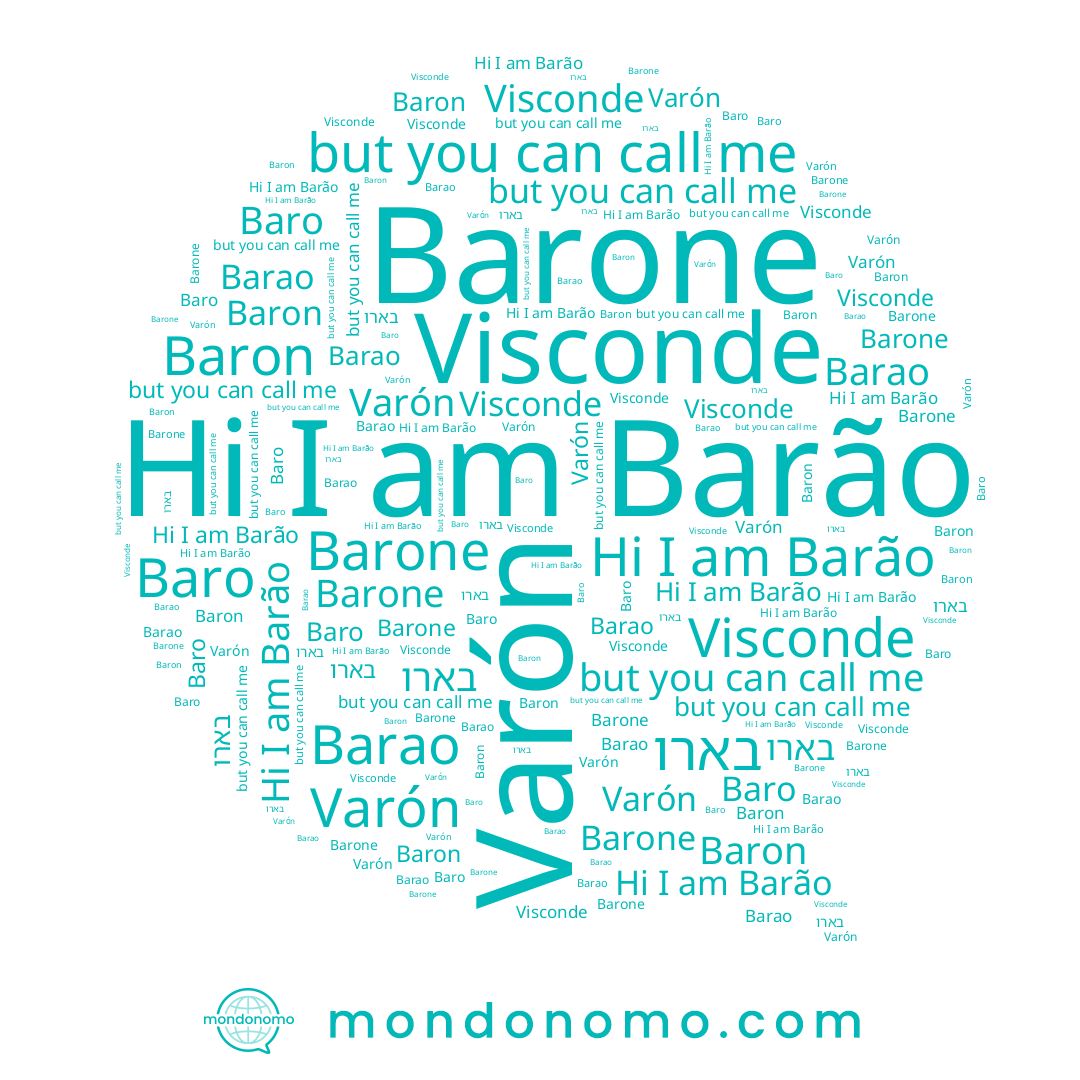 name Barone, name Barao, name בארו, name Varón, name Barão, name Baron, name Baro