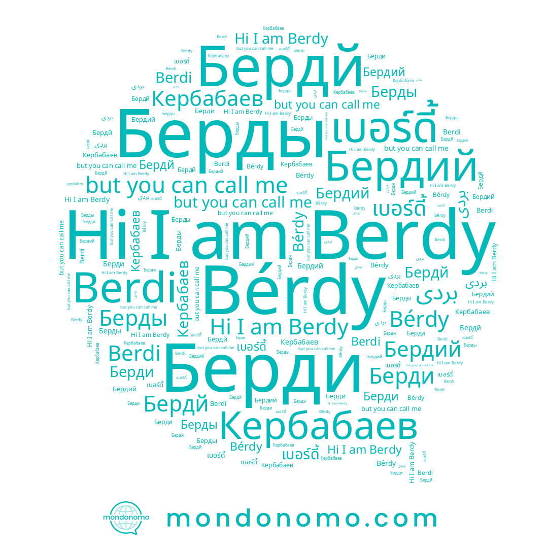 name เบอร์ดี้, name Berdy, name Берди, name Бердй, name Bérdy, name Берды, name Бердий, name Berdi