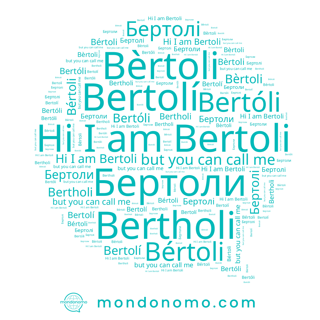 name Bertoli, name Bèrtoli, name Bertholi, name Bértoli, name Bertolí, name Bertóli, name Бертолі