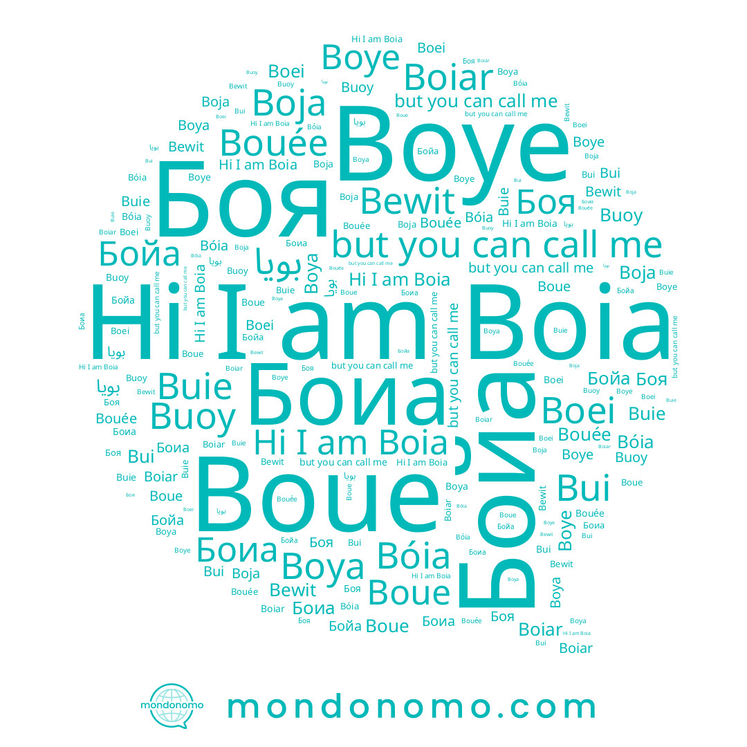 name بویا, name Бойа, name Боиа, name Boja, name Bóia, name Boue, name Buie, name Boya, name Bouée, name Boye, name Boia, name Bui, name Boei, name Buoy, name Boiar
