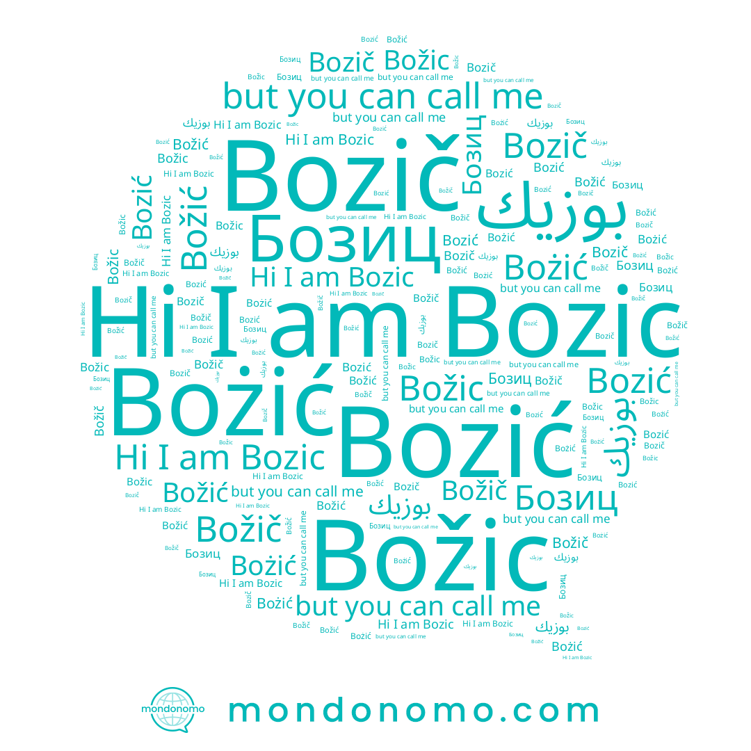 name Božič, name بوزيك, name Bozić, name Božić, name Božic, name Бозиц, name Bozič, name Bozic, name Bożić