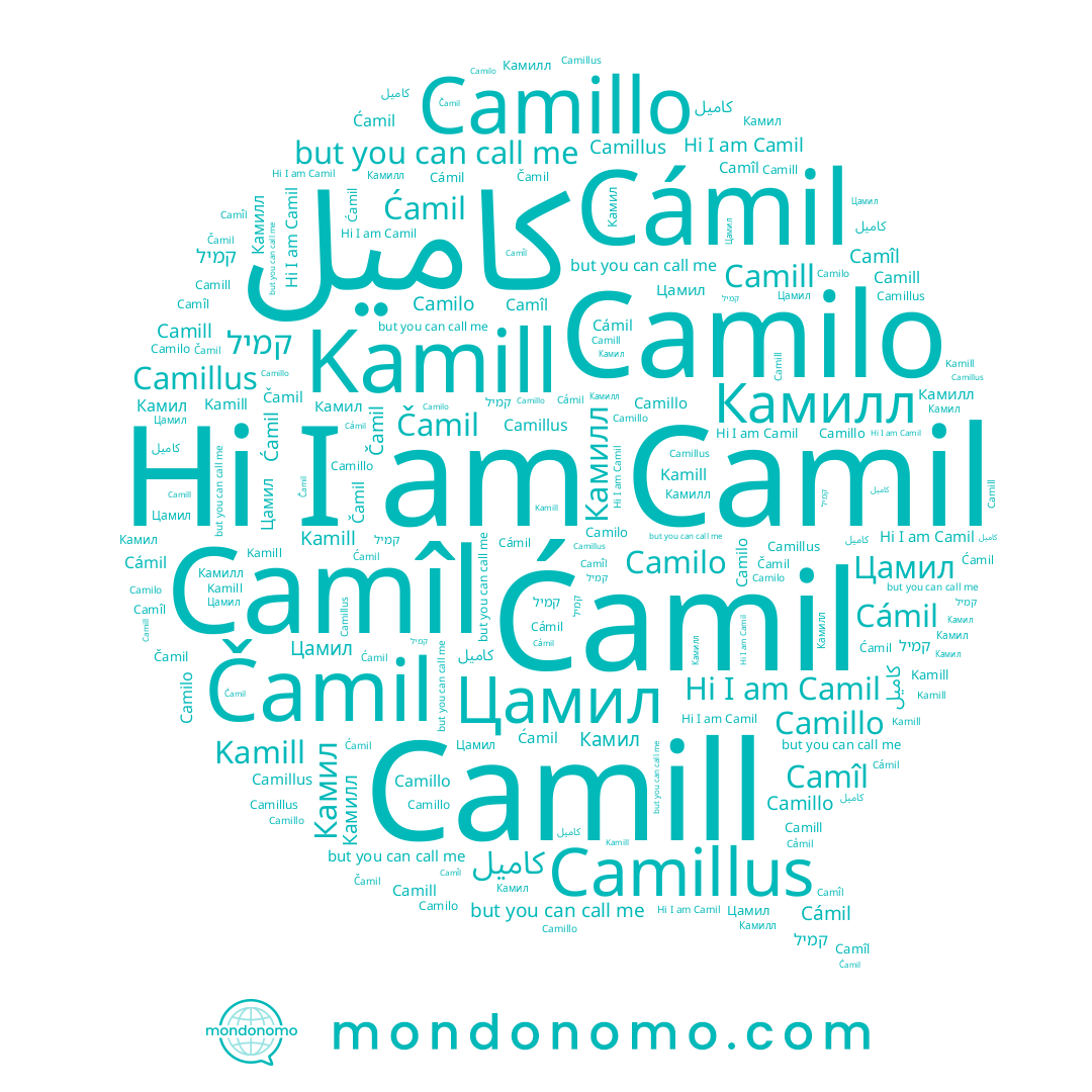 name Camîl, name كاميل, name Kamill, name Čamil, name Camillus, name Ćamil, name Камилл, name קמיל, name Camill, name Цамил, name Camillo, name Camilo, name Cámil, name Camil, name Камил