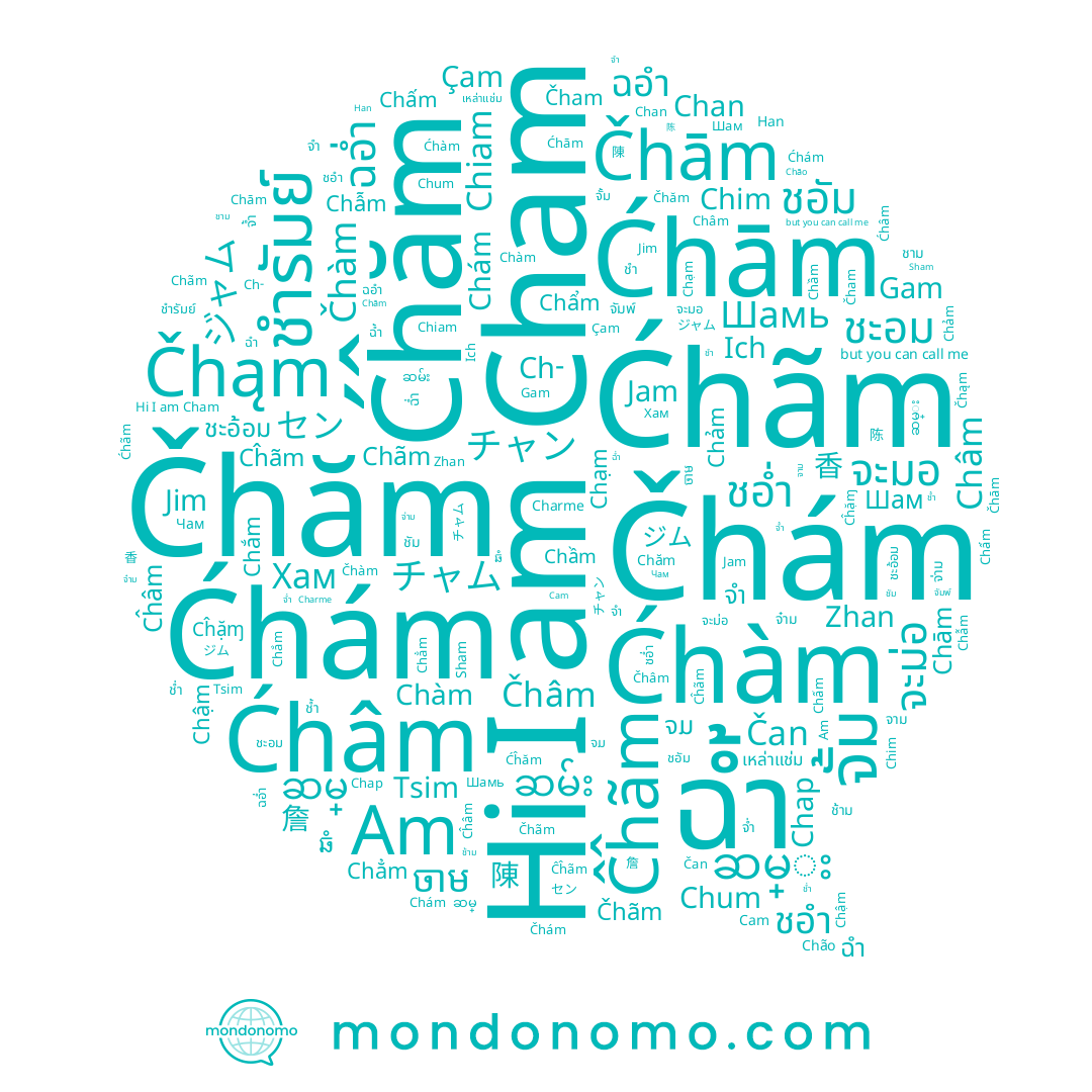 name Châm, name Chắm, name Chẳm, name Cam, name Chám, name Čhàm, name Chiam, name Chảm, name Chum, name Jim, name Ćhām, name Čham, name Ćhàm, name Chạm, name Chầm, name Cĥãm, name Chãm, name Ćĥăm, name ชาม, name Čhąm, name Čhám, name Čhâm, name Čhām, name Gam, name Chap, name Zhan, name Čan, name Cĥâm, name Sham, name Хам, name Han, name Ch-, name Ĉĥãm, name Chim, name Chậm, name ชัม, name Cham, name Chẩm, name Chan, name Шам, name Tsim, name Chàm, name Ćhám, name Çam, name Ćhãm, name Jam, name Čhãm, name Chām, name Čhăm, name Ćhâm, name Chấm, name Chẫm, name Cĥặɱ