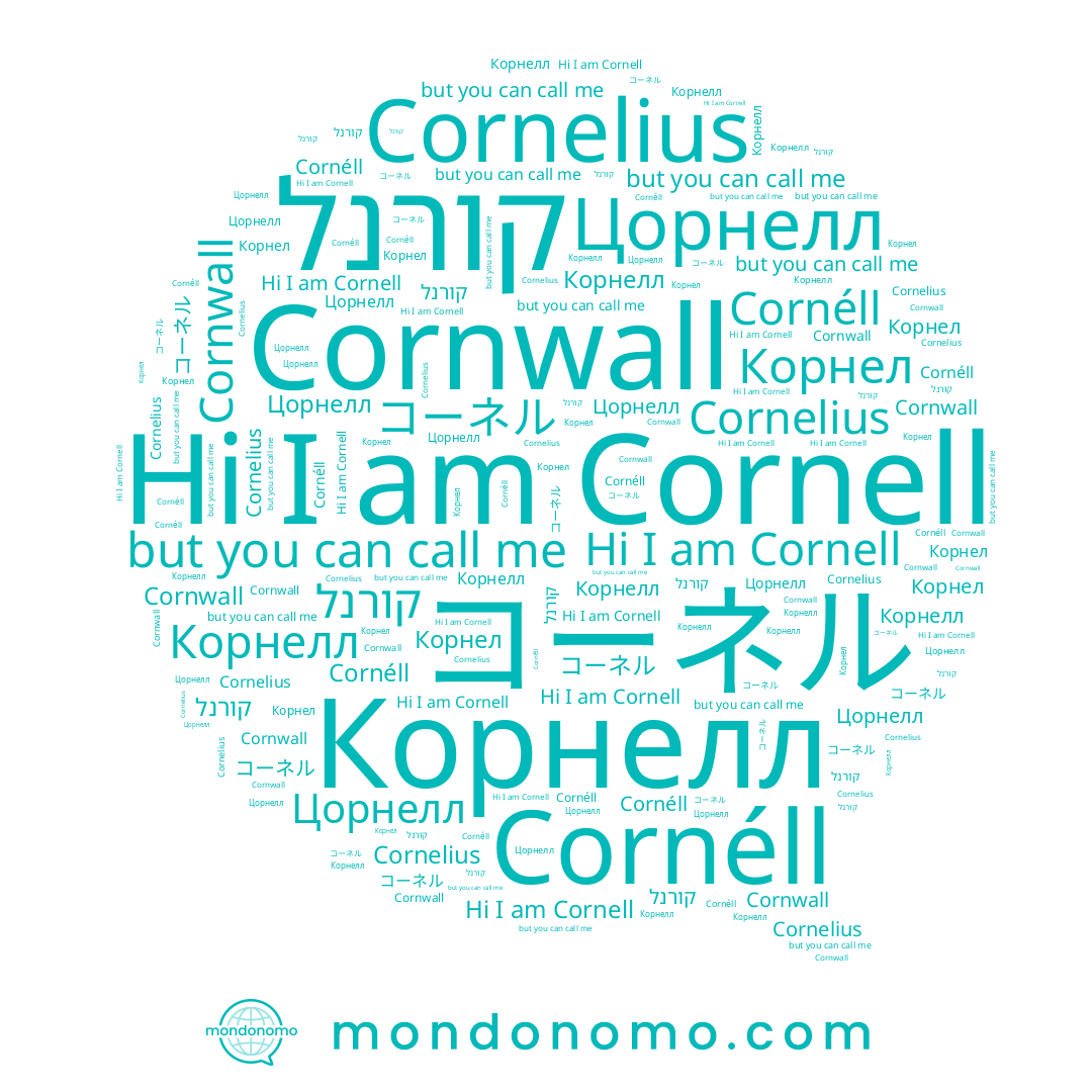 name קורנל, name Cornéll, name Cornelius, name Корнелл, name Cornell, name Корнел, name Cornwall, name Цорнелл