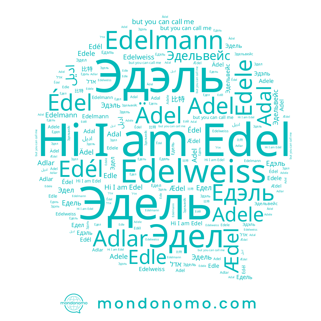name Adele, name Едел, name Ædel, name Edel, name Эдел, name Edelweiss, name 比特, name اديل, name Adel, name אדל, name Édel, name Эдель, name Edél, name Adal, name Edle, name Edele, name Эдэль, name Edelmann, name Едель, name Ädel, name Едэль, name Adlar