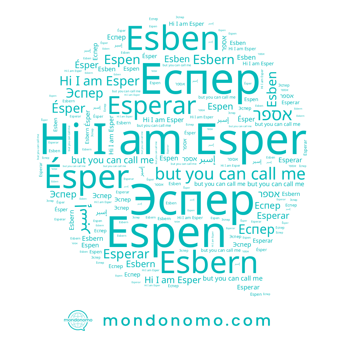 name Еспер, name אספר, name Esper, name Эспер, name Espen, name إسبر, name Esperar, name Ésper, name Esbern, name Esben