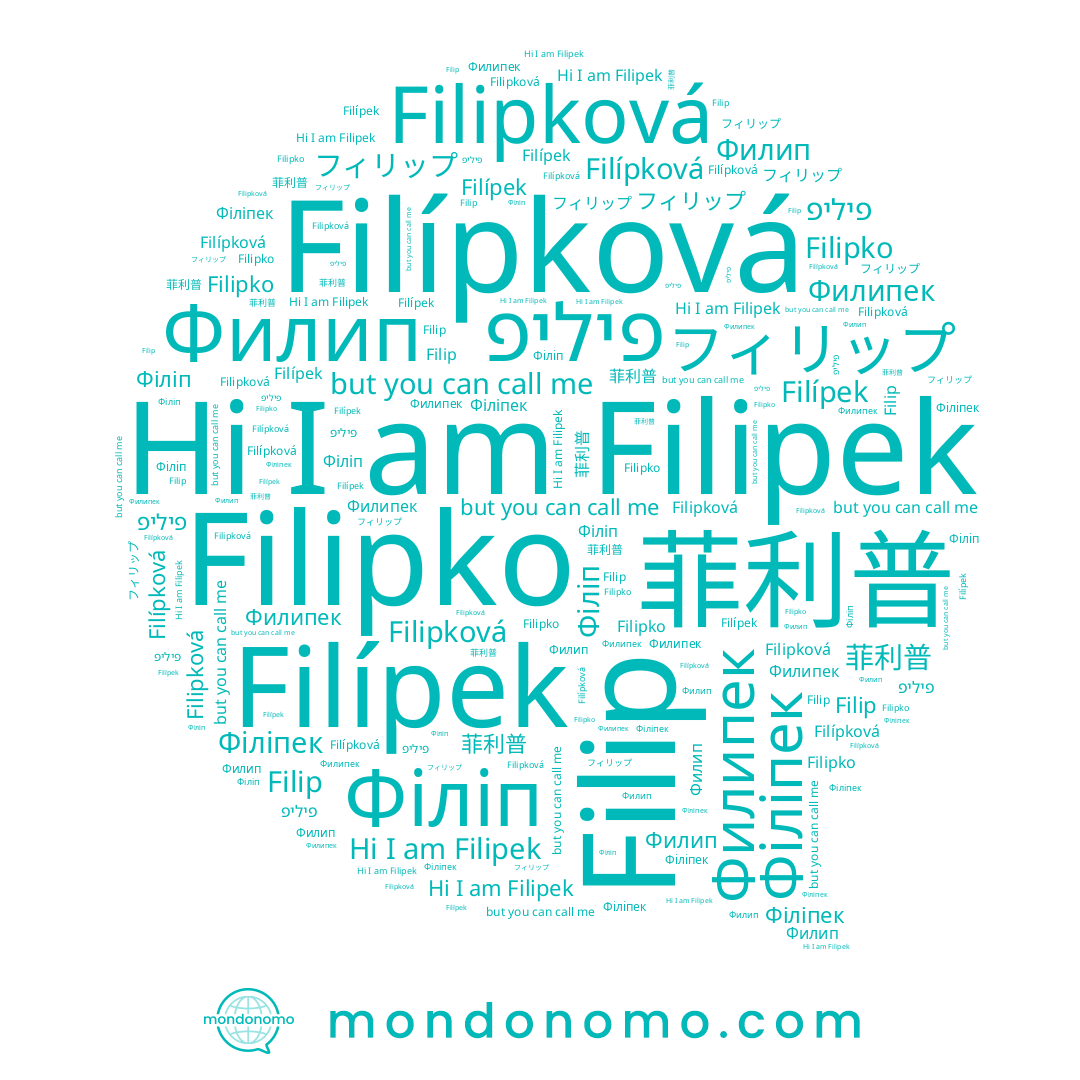 name Филипек, name Filip, name פיליפ, name 菲利普, name Filípek, name フィリップ, name Filipko, name Філіп, name Филип, name Filipková, name Filípková, name Філіпек, name Filipek