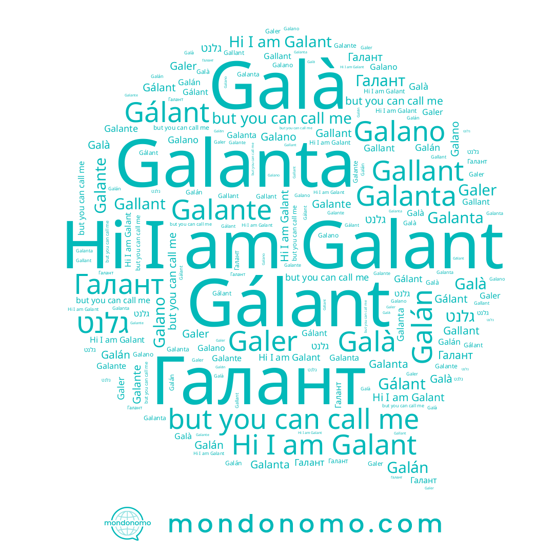 name Gálant, name Galante, name Галант, name Galano, name Gallant, name Galanta, name Galán, name Galant, name Galà, name Galer, name גלנט