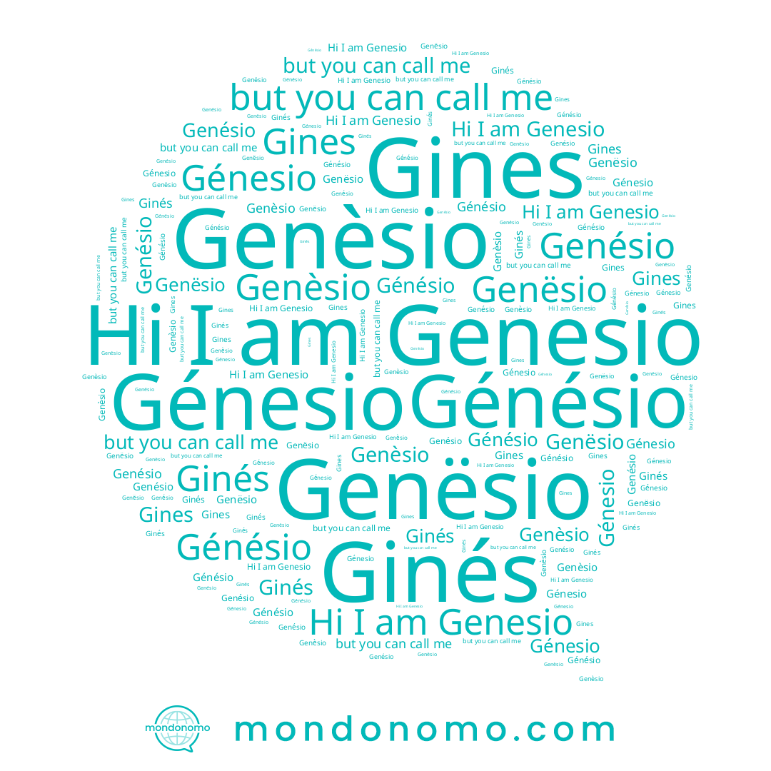 name Genësio, name Genésio, name Genèsio, name Gines, name Ginés, name Genesio, name Génesio, name Génésio
