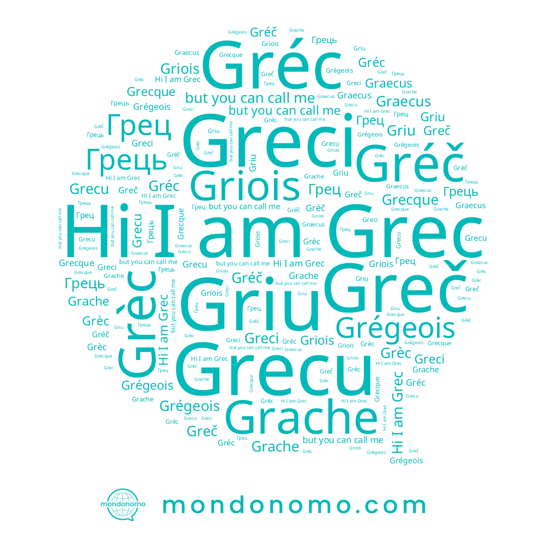 name Грець, name Griois, name Грец, name Griu, name Greci, name Grache, name Grégeois, name Grecu, name Gréč, name Gréc, name Grec, name Greč, name Grèc
