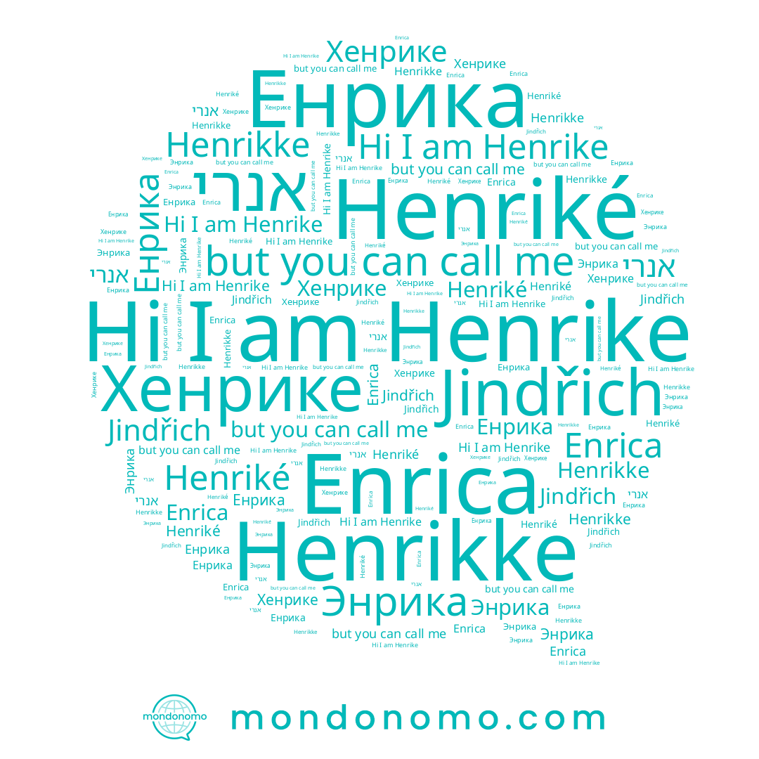 name Enrica, name Henriké, name Енрика, name Хенрике, name Энрика, name Henrikke, name Jindřich, name אנרי, name Henrike