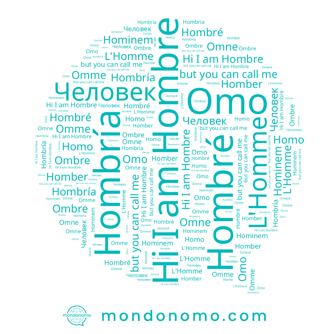 name Omo, name Hombre, name Homo, name Hombré, name Hombría, name Homber, name Ombre, name Omme, name Человек, name L'Homme