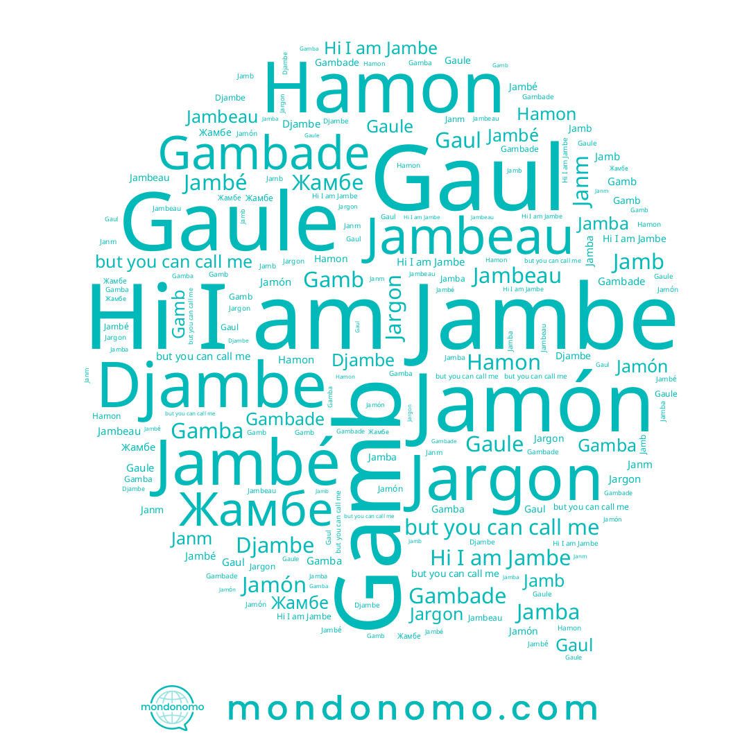 name Jambeau, name Jargon, name Hamon, name Gamb, name Jambe, name Gambade, name Жамбе, name Gamba, name Janm, name Djambe, name Jamón, name Jambé, name Gaul, name Gaule
