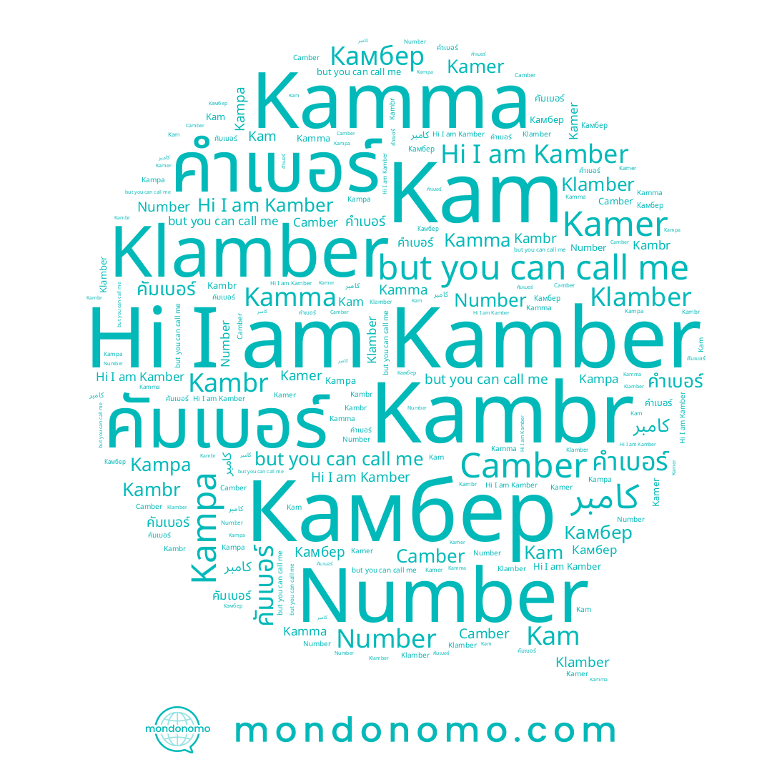 name Kamma, name Камбер, name Kamber, name Kam, name كامبر, name คัมเบอร์, name Kampa, name Kambr, name คำเบอร์, name Camber, name Kamer, name Klamber