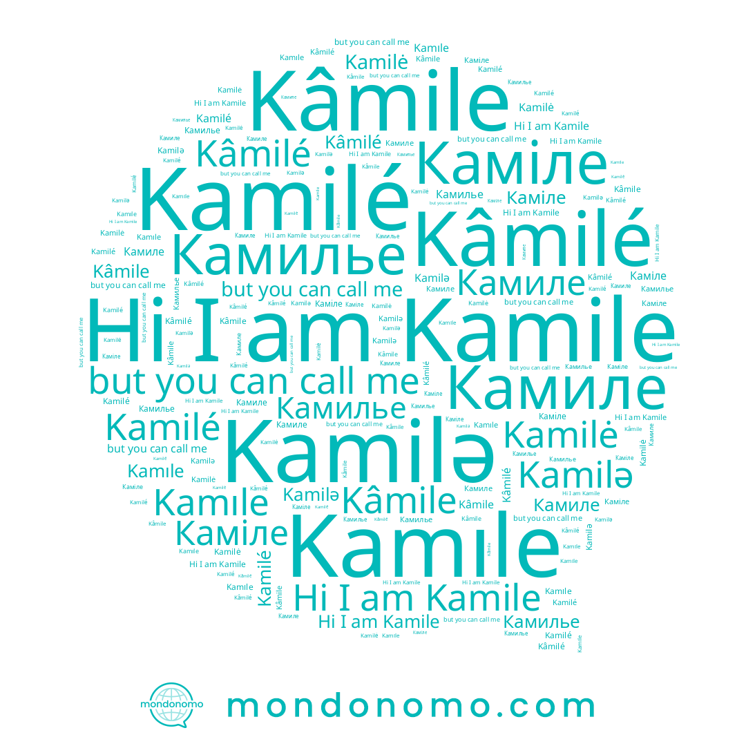 name Камиле, name Kâmile, name Kamıle, name Камилье, name Kamilé, name Каміле, name Kamilė, name Kâmilé, name Kamile