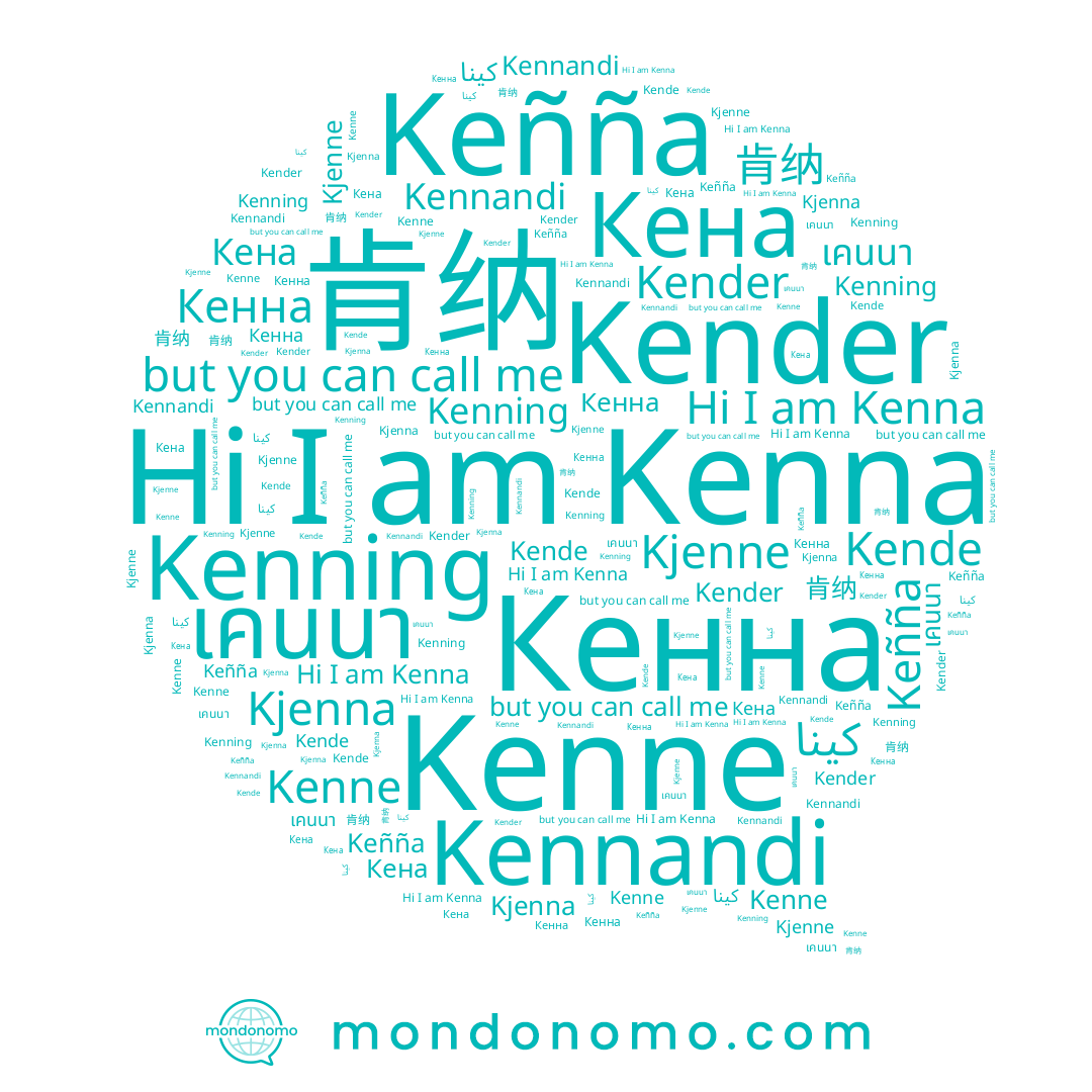 name Kenning, name Kenne, name Kjenne, name Кенна, name Кена, name Kennandi, name Kender, name Kende, name كينا, name Kjenna, name Kenna, name Keñña, name เคนนา