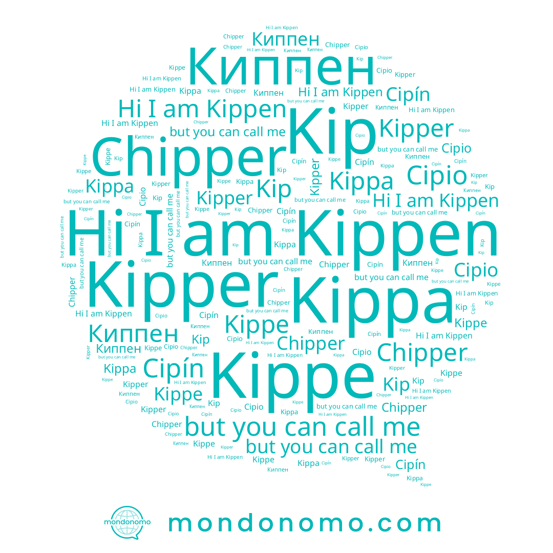 name Kip, name Kippe, name Киппен, name Kippen, name Kipper, name Cipín, name Kippa, name Chipper