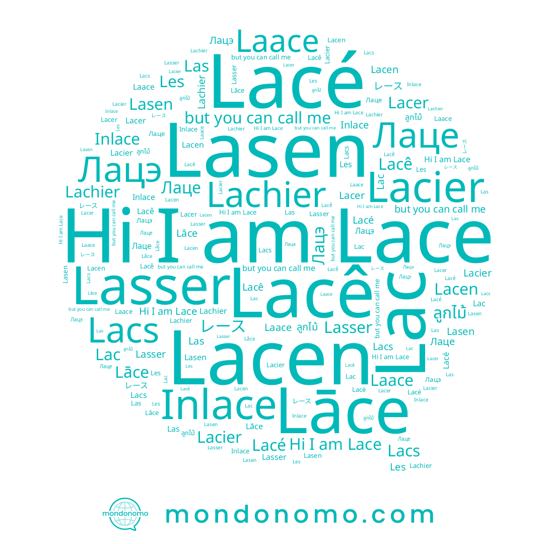 name Lace, name Lacê, name Lasen, name Lacer, name Laace, name Lacier, name Lasser, name Lāce, name Inlace, name Lachier, name Lac, name Lacen, name Лаце, name Lacé, name Les, name Лацэ, name Las, name ลูกไม้, name レース