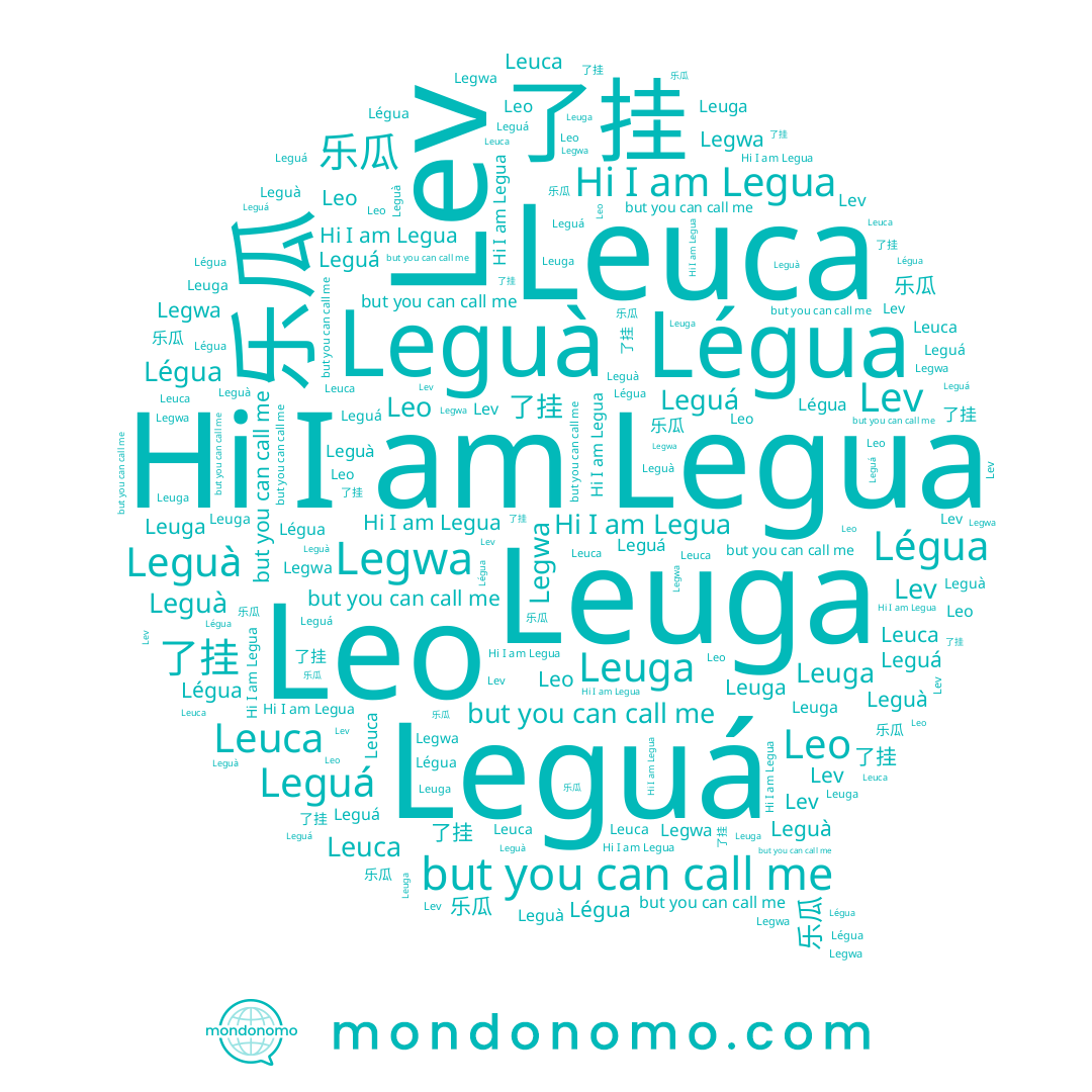 name Leguá, name Legua, name Legwa, name 乐瓜, name Leguà, name Légua, name Lev, name 了挂, name Leuga, name Leuca, name Leo