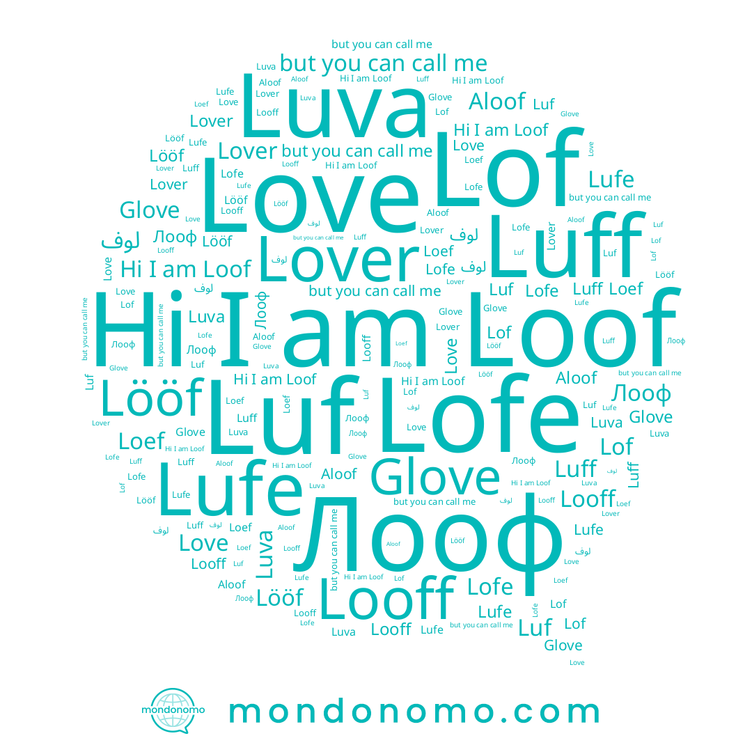 name Aloof, name Loef, name Love, name Lover, name Lof, name Looff, name Luf, name Luva, name Lofe, name Loof, name Lufe, name Luff, name Lööf, name لوف