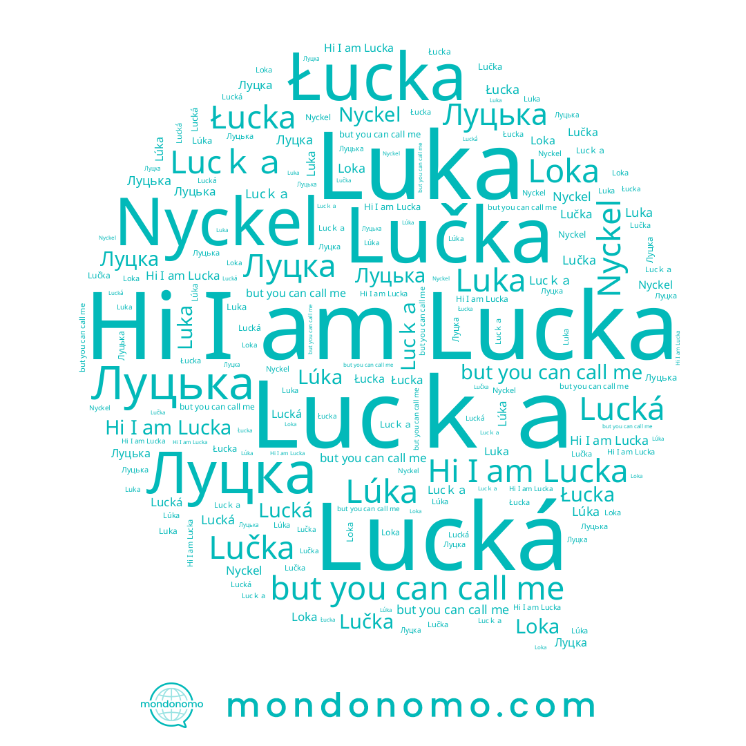 name Lučka, name Луцка, name Lucka, name Loka, name Luka, name Lucｋａ, name Lucká, name Луцька, name Łucka