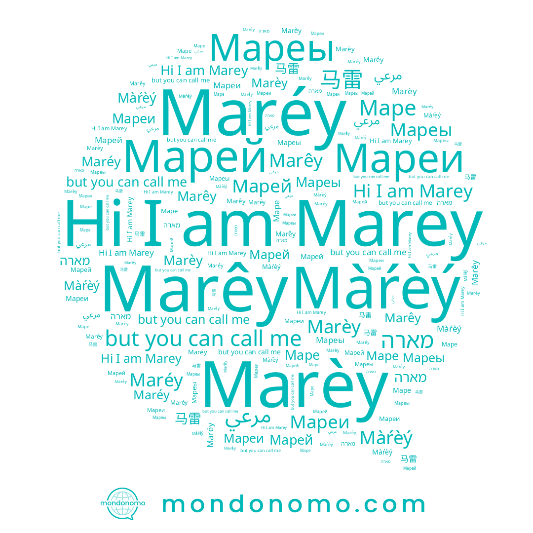 name Маре, name Мареы, name Maréy, name Màŕèý, name مرعي, name Marêy, name מארה, name 马雷, name Marèy, name Марей, name Marey, name Мареи