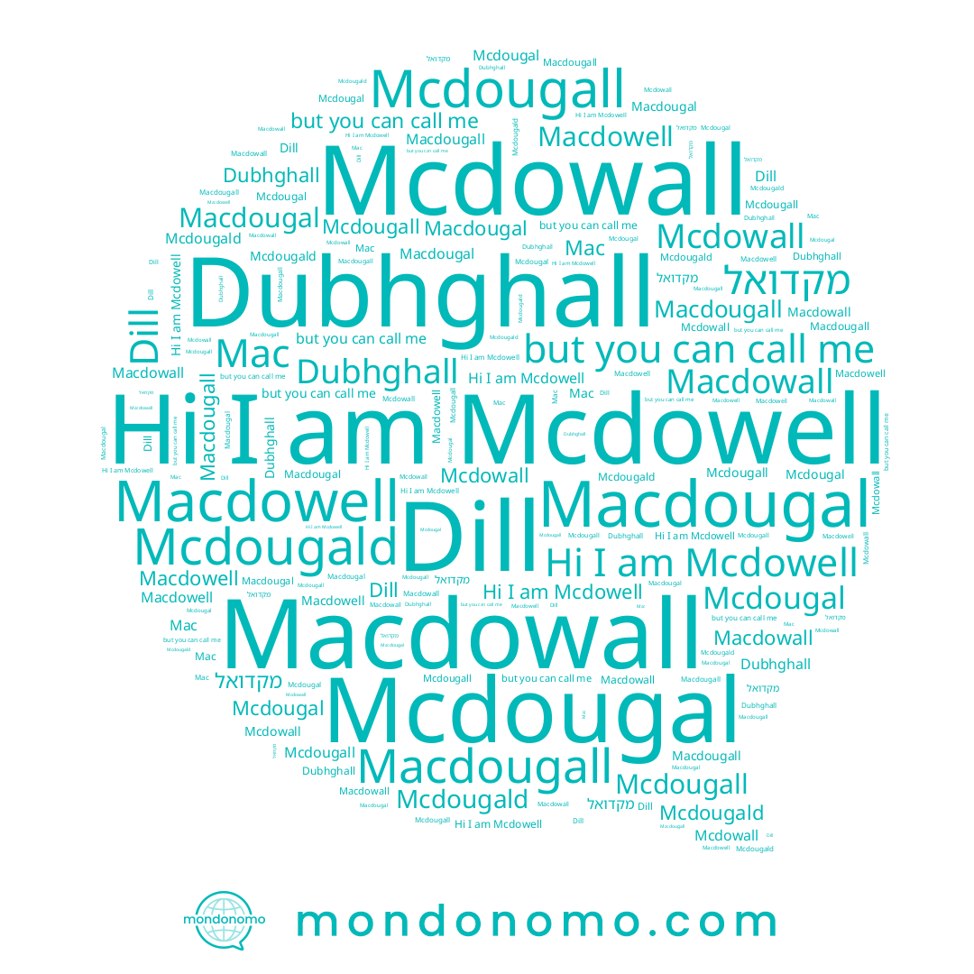 name Dubhghall, name Macdougal, name Mcdowall, name Mac, name מקדואל, name Dill, name Macdougall, name Mcdowell, name Mcdougall, name Macdowall, name Mcdougald, name Mcdougal, name Macdowell