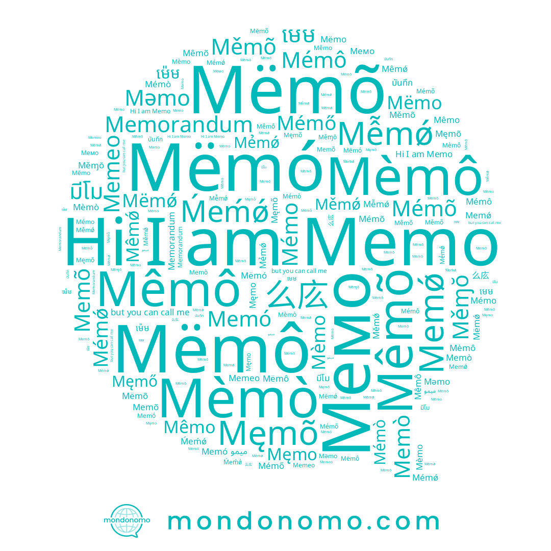 name Mémõ, name Memó, name Męmő, name Mémo, name 么庅, name Mémò, name Měmǿ, name Mémǿ, name Mëmó, name Memõ, name Mêmô, name Mêmǿ, name Memo, name Ḿeḿǿ, name Mèmò, name Mèmô, name Mêmo, name Mẻmǿ, name มีโม, name Məmo, name Memǿ, name Mëmô, name Měɱŏ, name Mémô, name មេម, name Měmõ, name ميمو, name Mêmõ, name Mëmõ, name 麽沫, name บันทึก, name Memeo, name Mëmo, name Mèmo, name ម៉េម, name Mëmǿ, name Mễmǿ, name Memò, name Mémő, name Męmo, name Męmõ