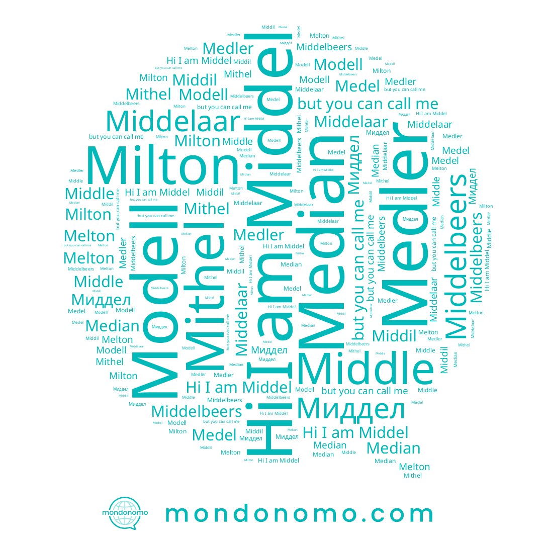 name Medel, name Middel, name Middil, name Mithel, name Medler, name Milton, name Median, name Melton, name Миддел, name Modell, name Middelaar