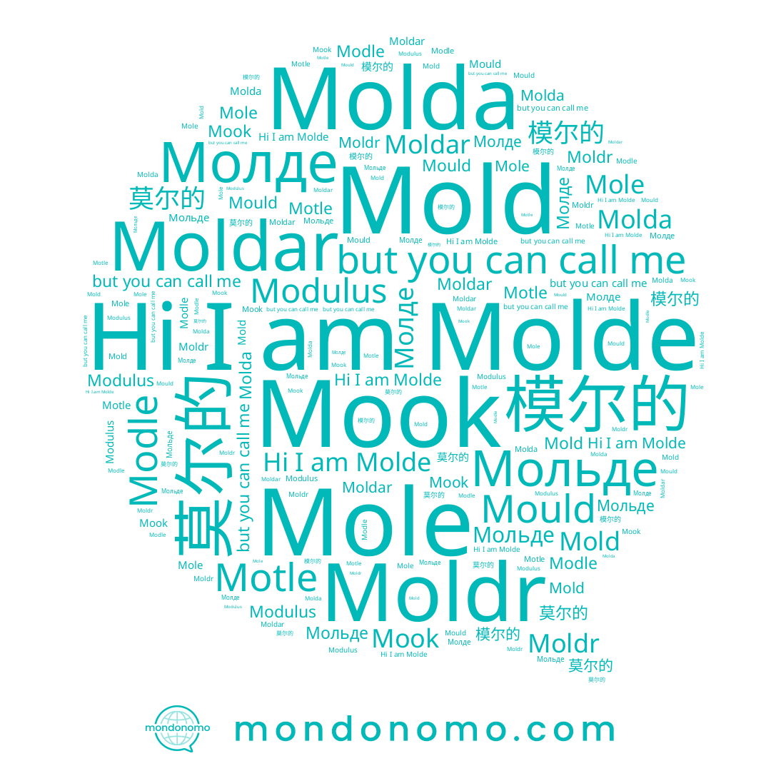name 模尔的, name Мольде, name Modle, name Molda, name Molde, name Молде, name Motle, name Moldr, name Mould, name 莫尔的, name Mold, name Mole, name Mook