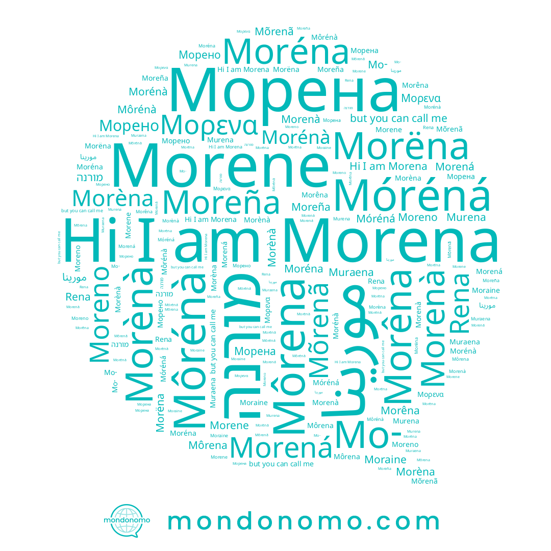 name Morènà, name Moréna, name Mõrenã, name Murena, name Móréná, name Morêna, name مورينا, name Morénà, name Морена, name Morená, name Môrénà, name Môrena, name Moreno, name Μορενα, name Morenà, name מורנה, name Moraine, name Morena, name Rena, name Morene, name Muraena, name Morëna, name Morèna, name Moreña