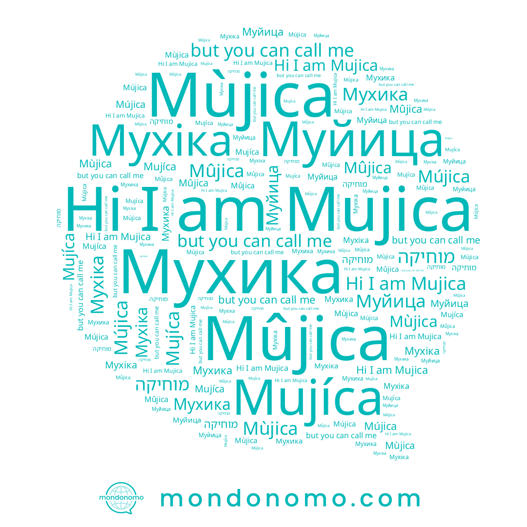 name Mujica, name Mûjica, name מוחיקה, name Mújica, name Муйица, name Mùjica, name Mujíca