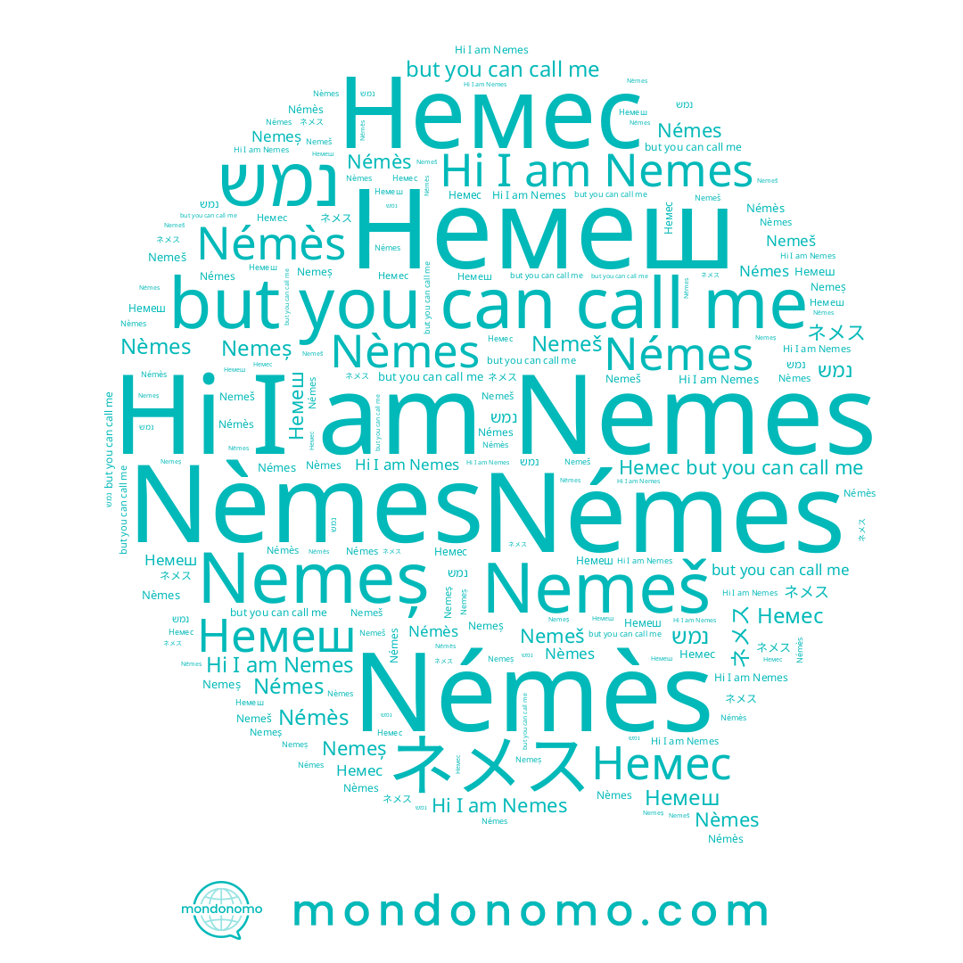 name Némès, name Nemeș, name ネメス, name Немес, name Nemeš, name נמש, name Némes, name Nemes, name Nèmes, name Немеш