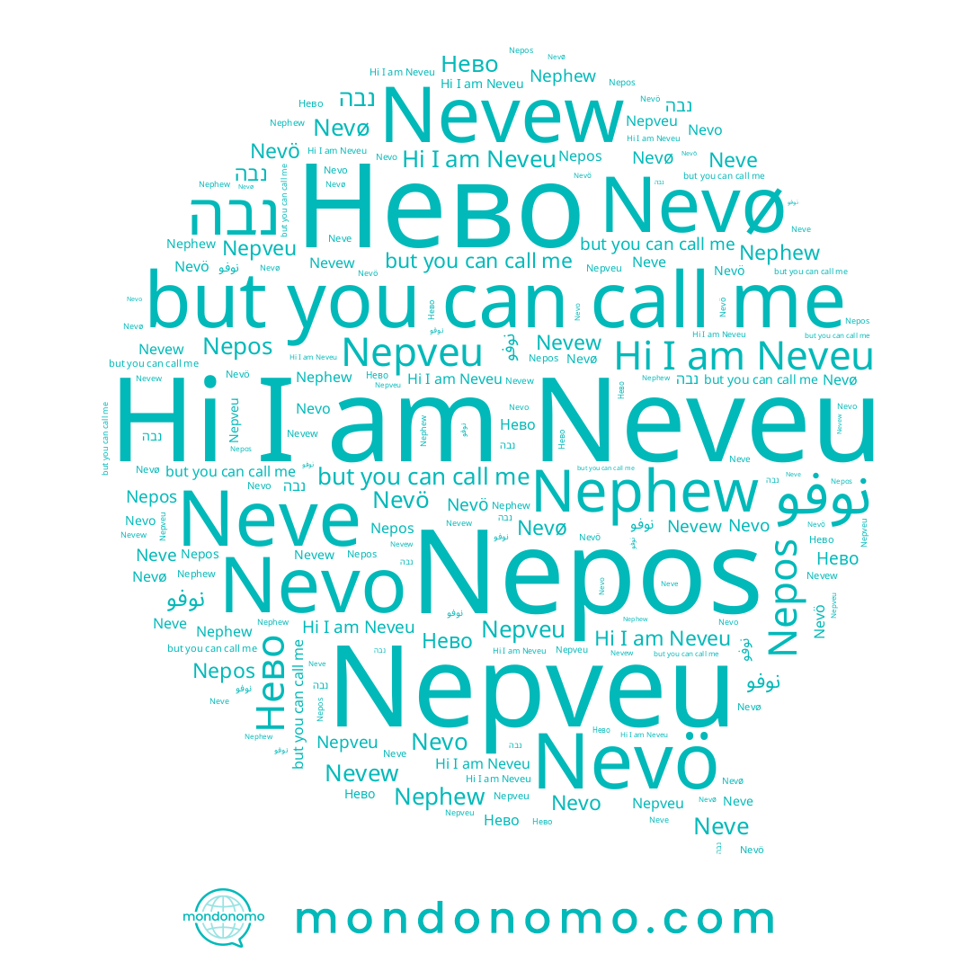 name נבה, name Nevew, name Nepveu, name Neve, name نوفو, name Nevø, name Nephew, name Nevo, name Neveu, name Nevö, name Nepos