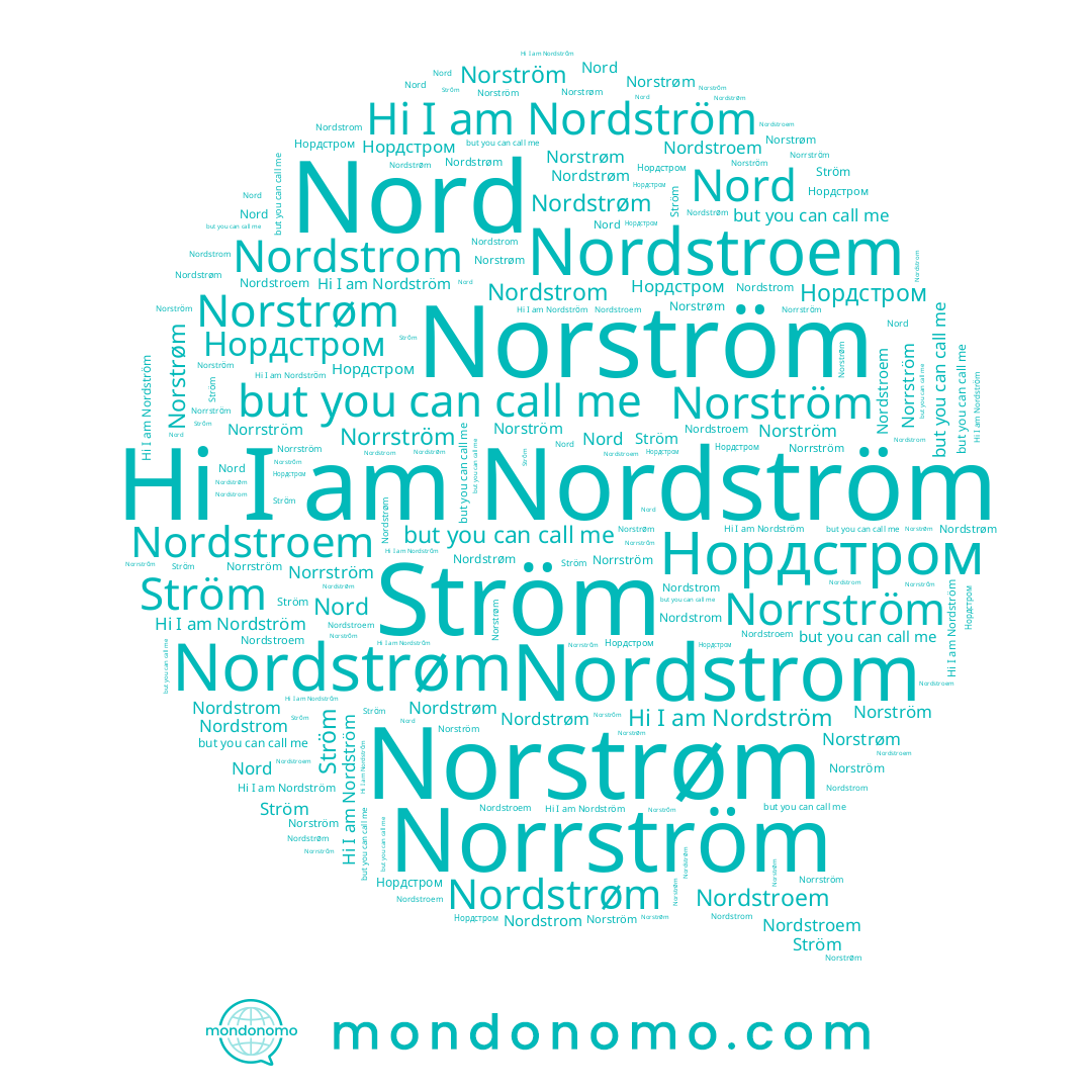 name Norrström, name Нордстром, name Nord, name Norström, name Norstrøm, name Ström, name Nordstrøm, name Nordström, name Nordstrom, name Nordstroem