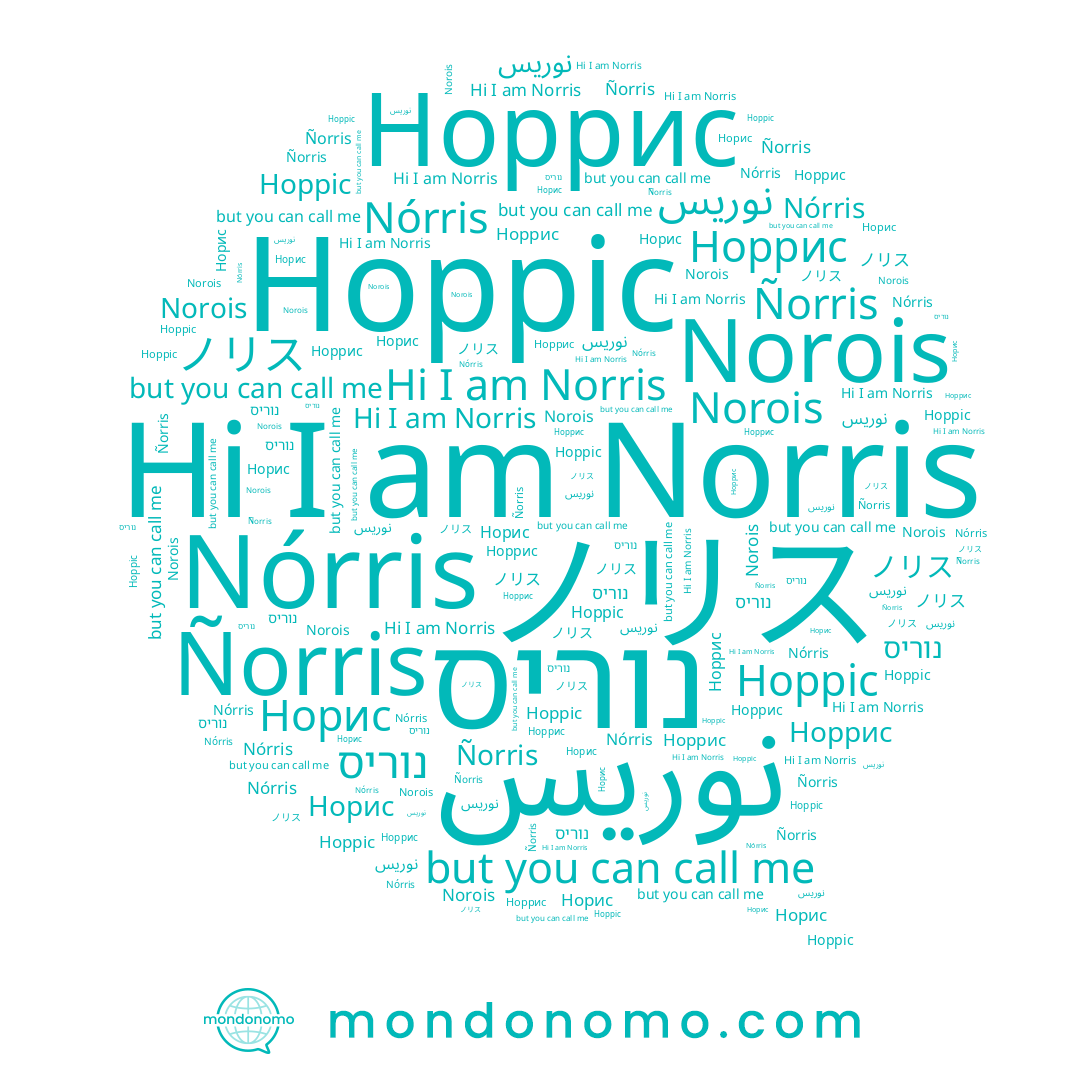 name Nórris, name Norois, name ノリス, name Норис, name Норріс, name Норрис, name Ñorris, name نوريس, name נוריס, name Norris