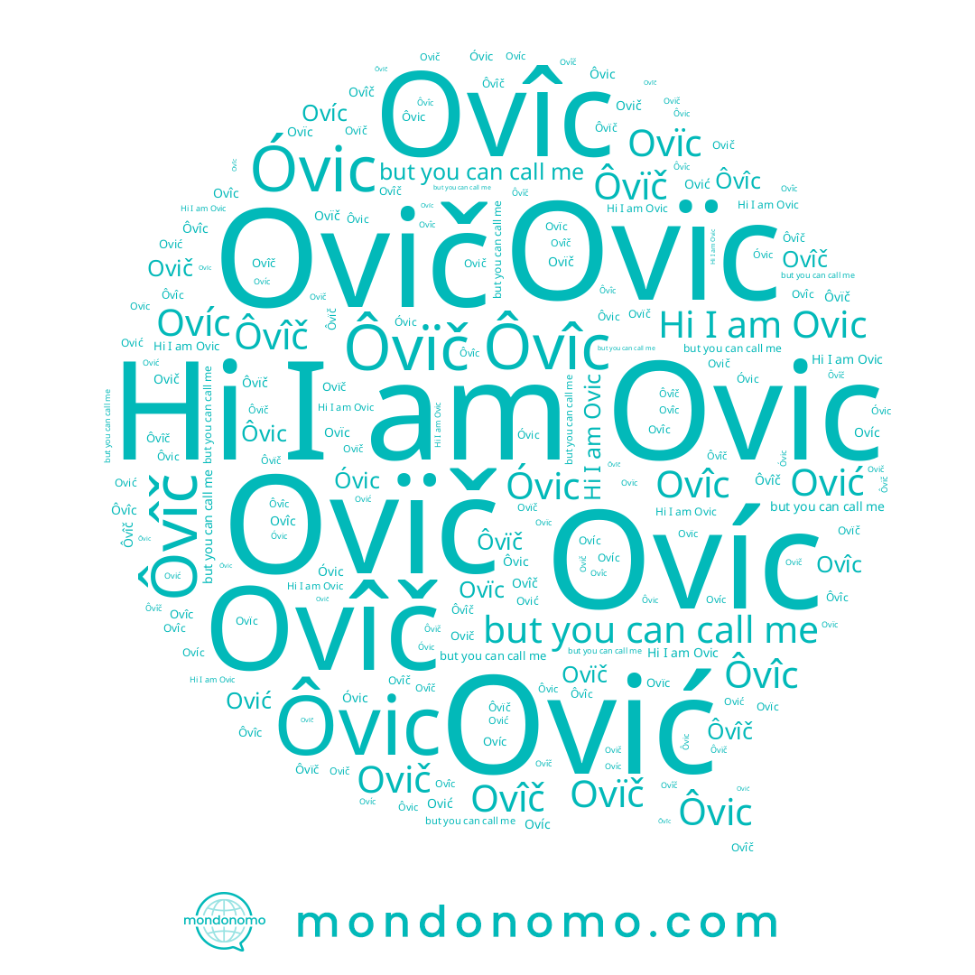 name Ovîc, name Óvic, name Ôvic, name Ôvîc, name Ôvîč, name Ovic, name Ovïc, name Ovïč, name Ovîč, name Ovíc, name Ović, name Ôvïč, name Ovič