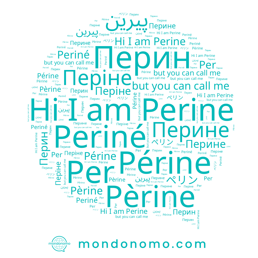 name Перин, name Періне, name Перине, name Périne, name Perine, name ペリン, name Periné, name Pèrine, name Per