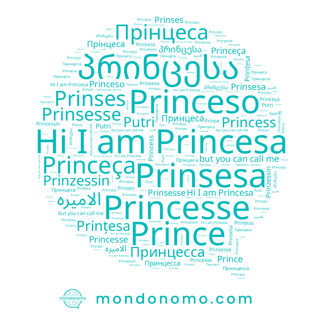 name Prinses, name Принцеса, name Princesse, name الاميره, name Princeça, name Prinsesa, name Prinzessin, name Putri, name Princess, name Принцесса, name Prințesa, name პრინცესა, name Princesa, name Prince, name Princeso, name Прінцеса
