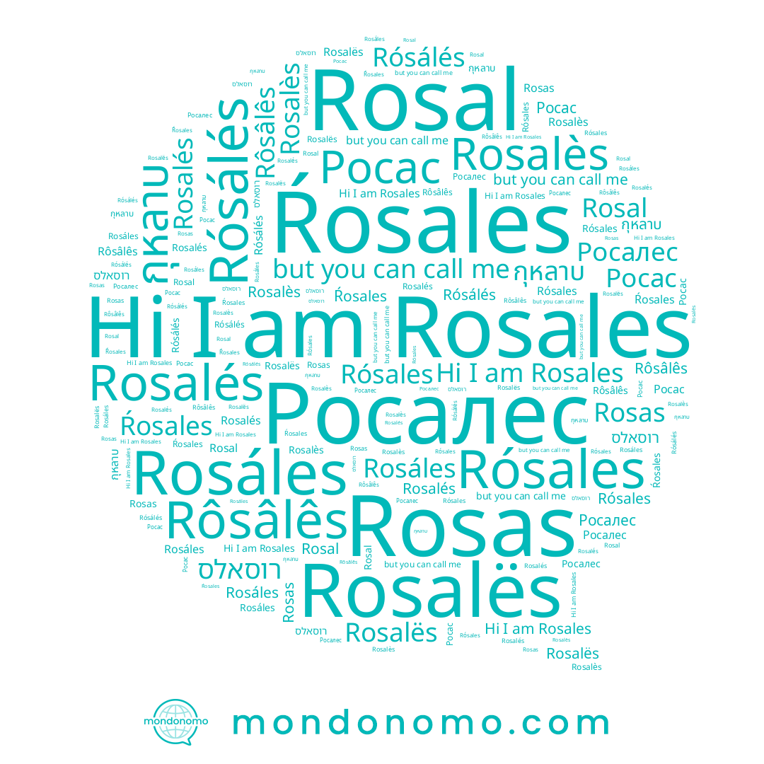 name Rosalès, name רוסאלס, name Rosáles, name Rosalés, name Rosal, name Rósales, name กุหลาบ, name Rosas, name Rôsâlês, name Росас, name Росалес, name Rosalës, name Rósálés, name Rosales, name Ŕosales