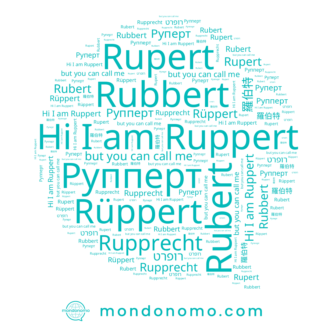 name Рупперт, name Rubert, name Rupprecht, name רופרט, name Rüppert, name Rupert, name Rubbert, name Руперт, name Ruppert, name 羅伯特