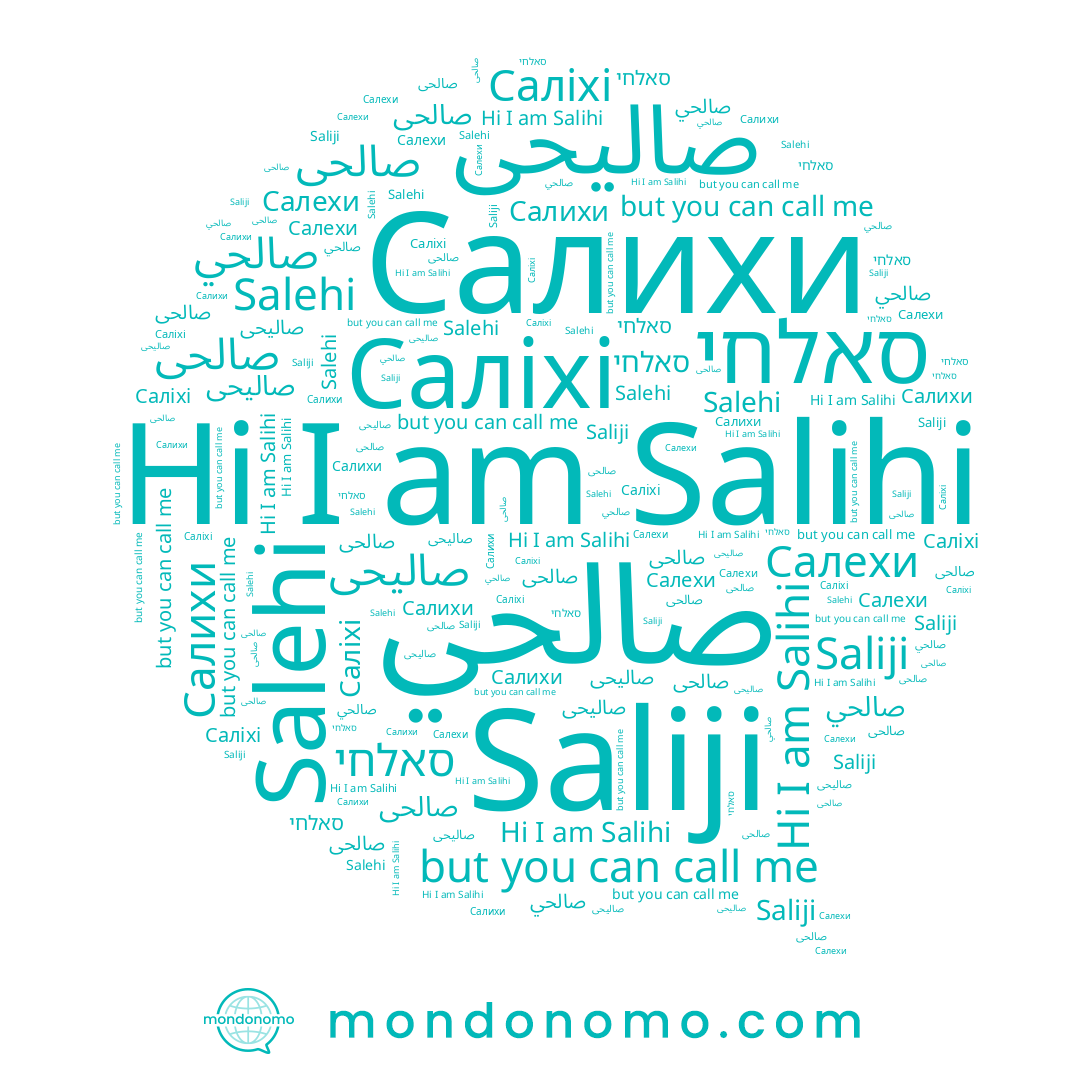 name Саліхі, name صالحي, name Салихи, name صالحی, name Salihi, name Salehi, name صالیحی, name Салехи, name صالحى, name Saliji