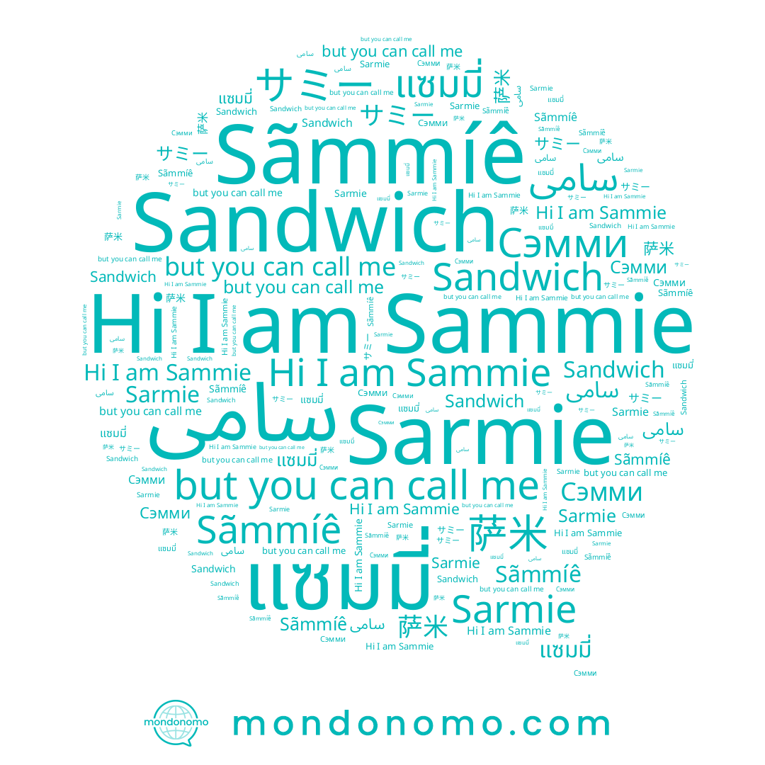 name サミー, name سامى, name 萨米, name Sãmmíê, name Sammie, name แซมมี่, name Sarmie