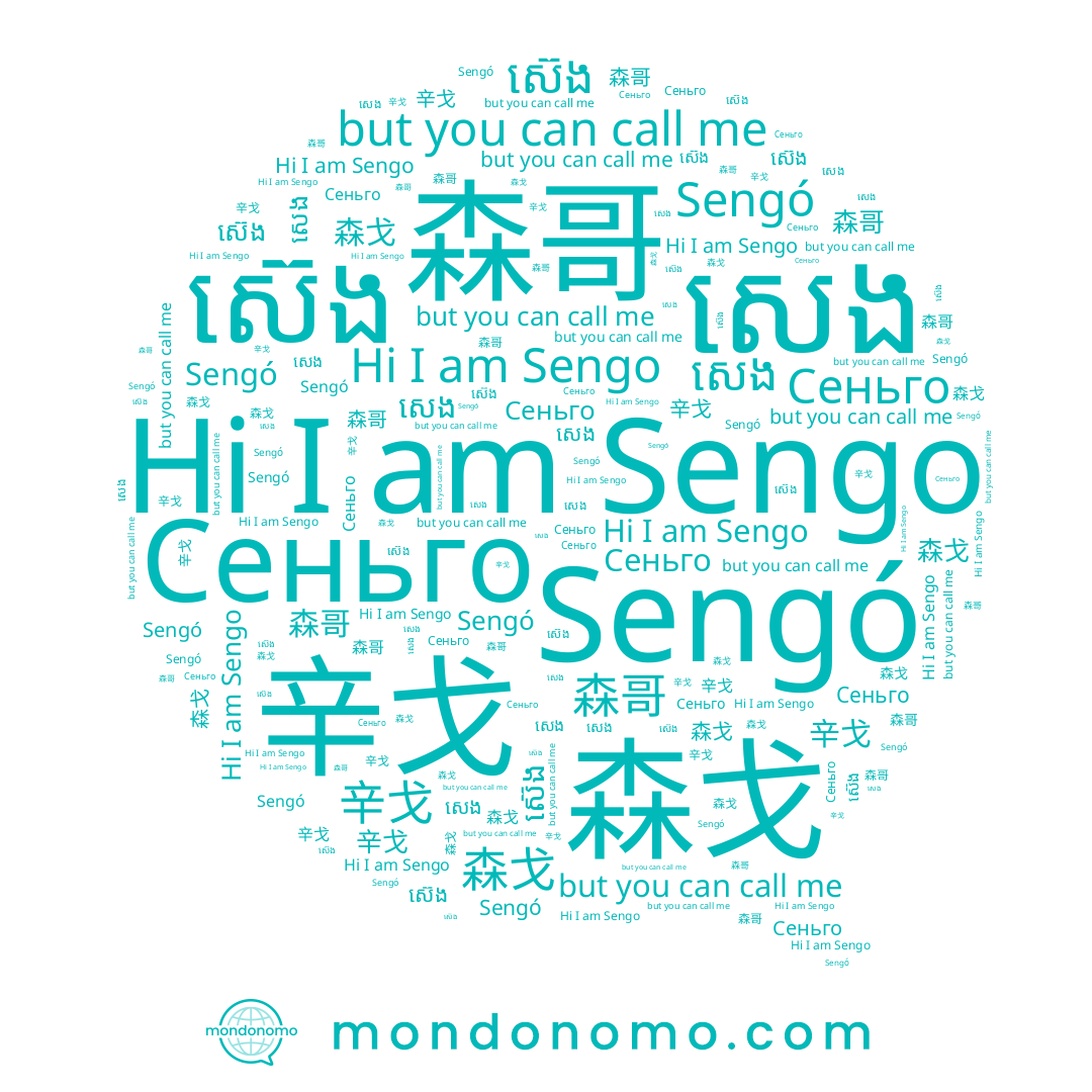 name Сеньго, name 森戈, name Sengo, name សេង, name ស៊េង, name 森哥, name 辛戈, name Sengó