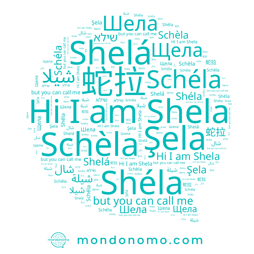 name Shela, name Şela, name 蛇拉, name شيلا, name Schéla, name Щела, name Schèla, name Shéla, name شيلة, name Shelá, name Шела, name שילא